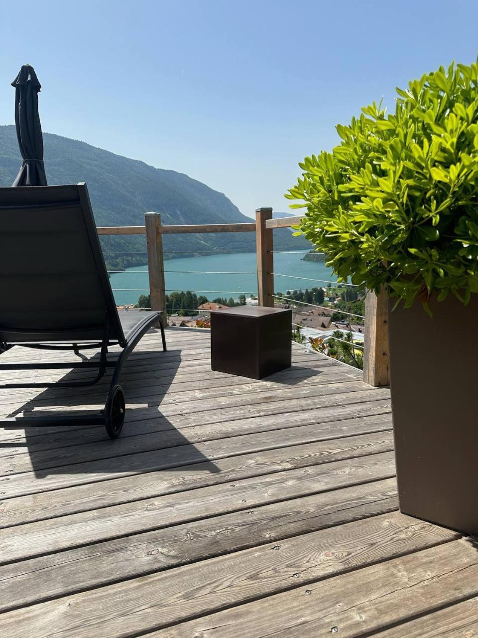 Villa La Dama Del Lago Molveno Exterior foto